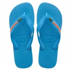 Tongs Havaianas Brasil Layers Turquoise