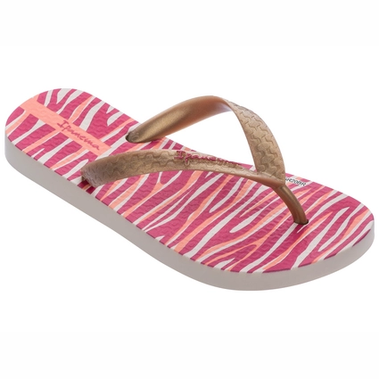 Tongs Ipanema Kids Temas Kids Beige Gold 1 Tongs Ipanema Kids Temas Kids Beige Gold