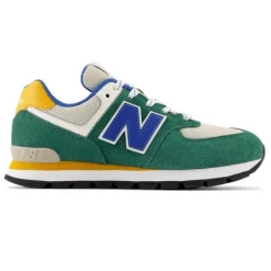 Baskets New Balance Enfant GC574 DG2 Nightwatch Green Cobalt Golden Hour
