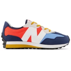 Baskets New Balance GS327 SH Kids Natural Indigo Electric Red