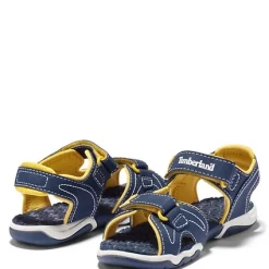 Timberland Enfant Adventure Seeker 2 Strap Bleu Marine Jaune
