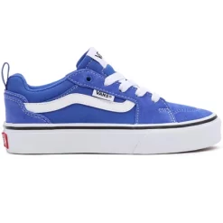 Baskets Vans Youth Filmore Suede Canvas Dazzling Blue White
