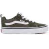Baskets Vans Enfant Filmore Suede Canvas Grape Leaf White