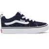 Baskets Vans Youth Filmore Tonal Mix Check Dress Blue White