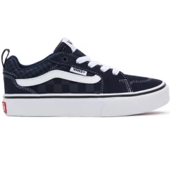 Baskets Vans Youth Filmore Tonal Mix Check Dress Blue White