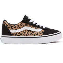 Baskets Vans Youth Ward Cheetah Black Doe