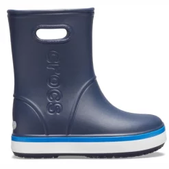 Bottes De Pluie Crocs Enfants Crocband Rain Boot Navy Bright Cobalt
