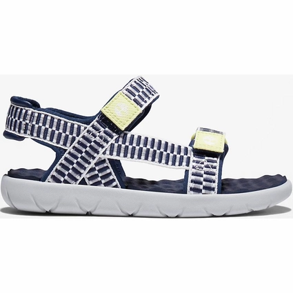 Sandales Timberland Youth Perkins Row Webbing Sandal Black Iris 1 Sandales Timberland Youth Perkins Row Webbing Sandal Black Iris