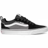 Baskets Vans Filmore Suede Canvas Youth Black Pewter
