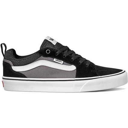 Baskets Vans Filmore Suede Canvas Youth Black Pewter 1 Baskets Vans Filmore Suede Canvas Youth Black Pewter