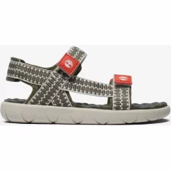 Tongs Timberland Youth Perkins Row Webbing Tongs Grape Leaf