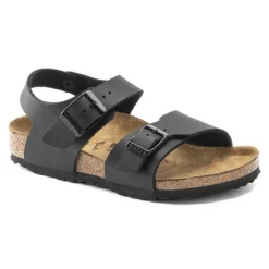Sandales Birkenstock Enfant New York BF Black -Pas Cher Baskets Magasin 1005885