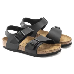 Sandales Birkenstock Enfant New York BF Black -Pas Cher Baskets Magasin 1005885 pair