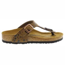 Tongs Birkenstock Kids Gizeh BF Colour Spray Brown Narrow