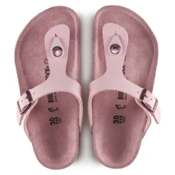 Tongs Birkenstock Girls Gizeh Easy Nubuck Rose Regular -Pas Cher Baskets Magasin 1012572 top
