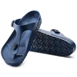 Tongs Birkenstock Enfant Gizeh EVA Navy Narrow -Pas Cher Baskets Magasin 128211 sole