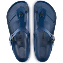 Tongs Birkenstock Enfant Gizeh EVA Navy Narrow -Pas Cher Baskets Magasin 128211 top