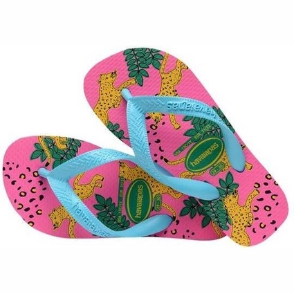 Tongs Havaianas Kids Top Fashion Pink Flux 2 Tongs Havaianas Kids Top Fashion Pink Flux – Image 2