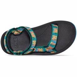 Sandales Teva Kids Hurricane XLT2 Iridescense Ibiza Blue Nectarine -Pas Cher Baskets Magasin 281019390C IIBN2928529