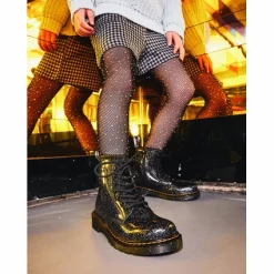Dr. Martens Enfant 1460 Black Cosmic Glitter -Pas Cher Baskets Magasin 3 27050001 1