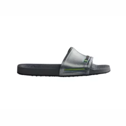 Claquettes Havaianas Slide Brasil New Graphite -Pas Cher Baskets Magasin 3 4142616 0074 B