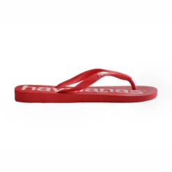 Tongs Havaianas Top Logomania Ruby Red -Pas Cher Baskets Magasin 3 4144264 2090 B