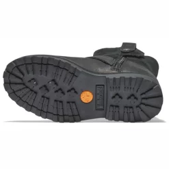 Timberland Youth Courma Enfant WL Biker Boot Jet Black -Pas Cher Baskets Magasin 3 A2H67015 ALT3