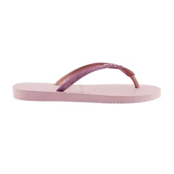 Tongs Havaianas Kids Slim Shiny Ballet Rose -Pas Cher Baskets Magasin 3 B SLIM20SHINY ROSE