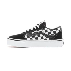 Sneakers Vans Enfant Ward Checkered Black True White -Pas Cher Baskets Magasin 3 VN0A38J9PVJ ALT2