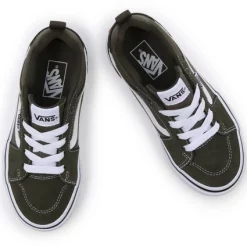 Baskets Vans Enfant Filmore Suede Canvas Grape Leaf White -Pas Cher Baskets Magasin 3 VN0A3MVPBBU ALT1