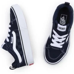 Baskets Vans Youth Filmore Tonal Mix Check Dress Blue White -Pas Cher Baskets Magasin 3 VN0A3MVPBBV ALT1