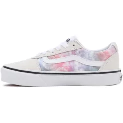 Baskets Vans Youth Ward Heart Tie Dye Multi White -Pas Cher Baskets Magasin 3 VN0A5KR7APZ ALT4