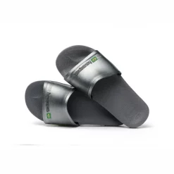 Claquettes Havaianas Slide Brasil New Graphite -Pas Cher Baskets Magasin 4 4142616 0074 D