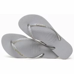 Tongs Havaianas Slim Glitter II Ice Grey 7 Tongs Havaianas Slim Glitter II Ice Grey -Pas Cher Baskets Magasin 4 4146118 3498 D 1