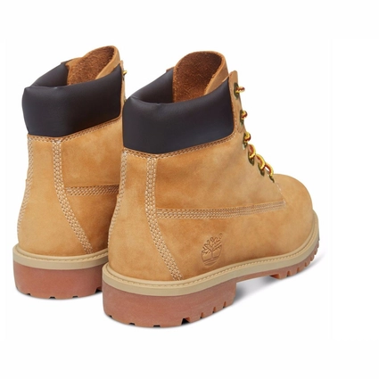 Timberland Junior 6 Inch Premium Boot Wheat Nubuck 5 Timberland Junior 6 Inch Premium Boot Wheat Nubuck – Image 5