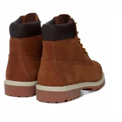 Timberland Junior 6 Inch Premium Boot Rust Nubuck With Honey -Pas Cher Baskets Magasin 4 C14949 4