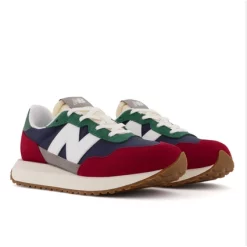 Baskets New Balance Kids GS237 ED Nb Scarlet -Pas Cher Baskets Magasin 4 GS237V120GS237ED20Alternate203