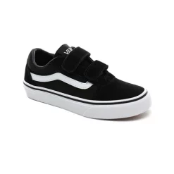 Sneakers Vans Enfant Ward V Black White -Pas Cher Baskets Magasin 4 VN0A4BUDIJU ALT3