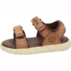 Tongs Timberland Toddler Nubble Tongs Lthr 2 Strap Cappuccino -Pas Cher Baskets Magasin 46133820 60 8 1500