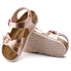 Sandales Birkenstock Enfant Rio BF Electric Metallic Copper Narrow -Pas Cher Baskets Magasin 5 1012520 sole