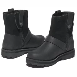 Timberland Youth Courma Enfant WL Biker Boot Jet Black -Pas Cher Baskets Magasin 5 A2H67015 ALT5