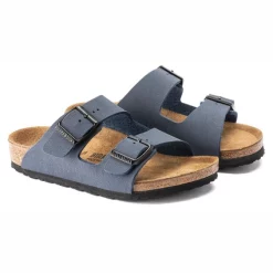Sandales Birkenstock Enfant Arizona BF Navy -Pas Cher Baskets Magasin 552903 pair
