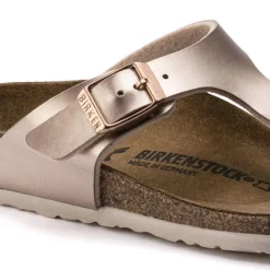 Tongs Birkenstock Kids Gizeh Electric Metallic Copper Regular -Pas Cher Baskets Magasin 6 1012526 detail 1