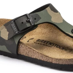 Tongs Birkenstock Kids Gizeh Desert Soil Camo Khaki Narrow 11 Tongs Birkenstock Kids Gizeh Desert Soil Camo Khaki Narrow -Pas Cher Baskets Magasin 6 1019339 detail 1