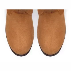 Bottes Sorel Youth Emelie Foldover Camel Brown Natural -Pas Cher Baskets Magasin 6 1808691 224 u 1