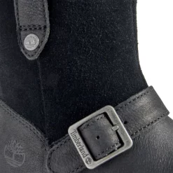 Timberland Youth Courma Enfant WL Biker Boot Jet Black -Pas Cher Baskets Magasin 6 A2H67015 ALT6