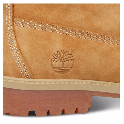 Timberland Junior 6 Inch Premium Boot Wheat Nubuck 7 Timberland Junior 6 Inch Premium Boot Wheat Nubuck – Image 7