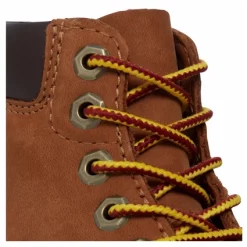 Timberland Toddler 6 Inch Premium Boot Rust Nubuck With Honey -Pas Cher Baskets Magasin 6 C14849 6