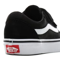 Sneakers Vans Enfant Ward V Black White -Pas Cher Baskets Magasin 6 VN0A4BUDIJU ALT5