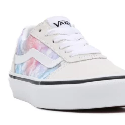 Baskets Vans Youth Ward Heart Tie Dye Multi White -Pas Cher Baskets Magasin 6 VN0A5KR7APZ ALT7
